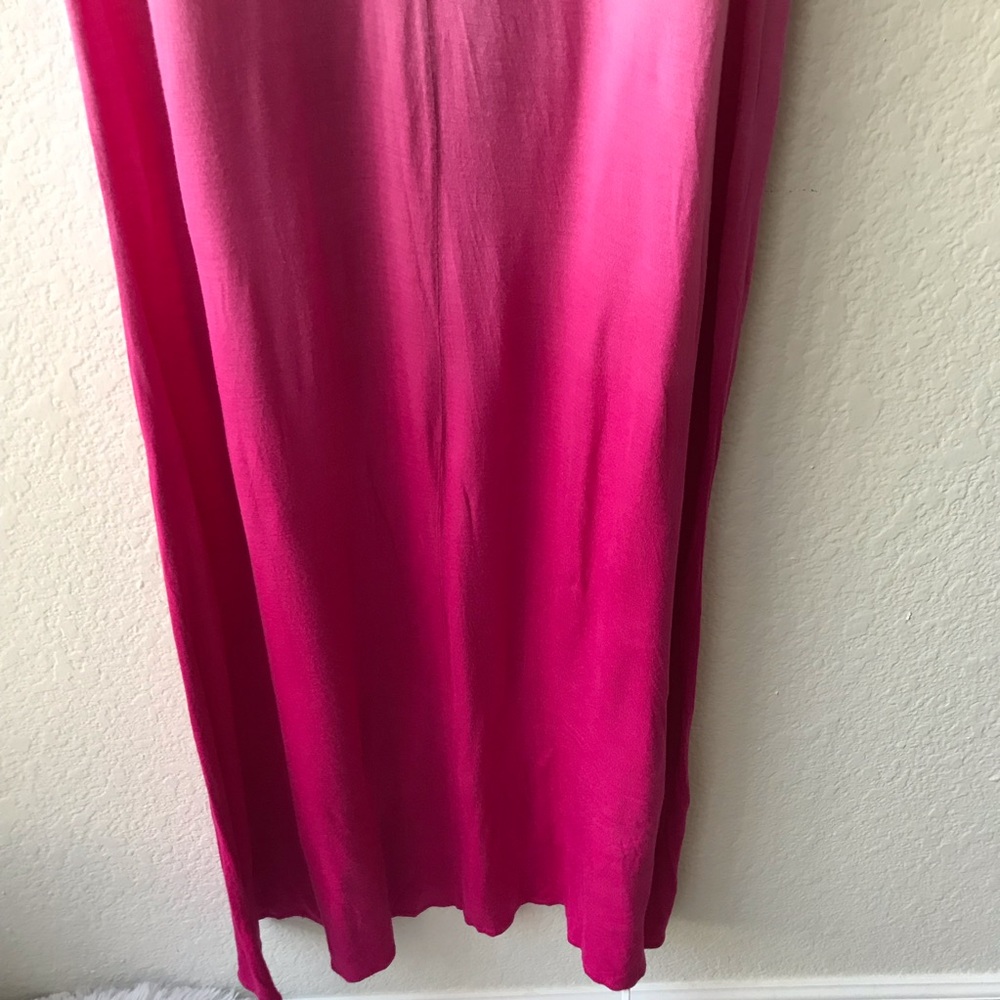 RVCA Dahomey Pink Tie Dye Ombre Maxi Dress - Picture 10 of 14